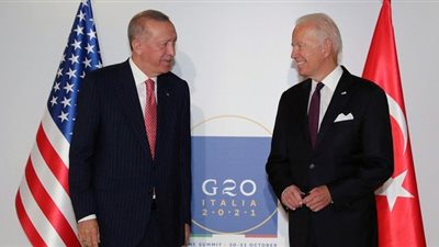 بايدن يلتقي أردوغان اليوم على هامش قمة الناتو