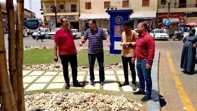 رفع كفاءة الميادين الرئيسية لتحسين المظهر الجمالي واستحداث ميدان جديد بمدينة الأقصر