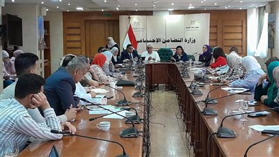 التضامن تترأس اجتماع اللجنة الوزارية لتطوير المناطق بديلة العشوائيات