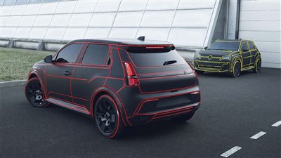 رينو 5 موديل 2024 تظهر في صور تشويقية جديدة