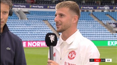 ماونت يتحدث عن ظهوره الأول مع مانشستر يونايتد 