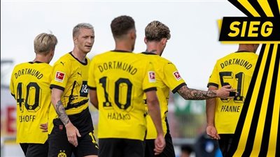 بوروسيا دورتموند يضرب فيستفاليا بسباعية وديا