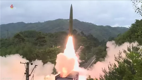 تجربة صاروخية لكوريا