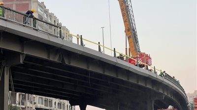 بدء أعمال فك كوبري العاشر بمصر القديمة.. تعرف على الطرق البديلة | صور 