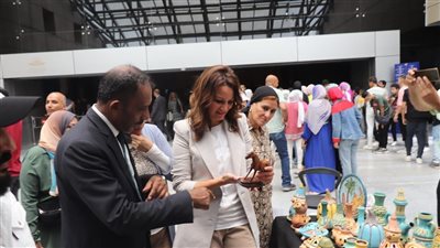 محافظة الجيزة تشارك بفعاليات المتحف القومي للحضارة المصرية للتعريف بتراث المحافظات