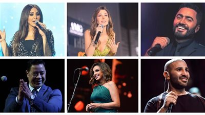 مواعيد حفلات نجوم الغناء في مهرجان العلمين الجديدة