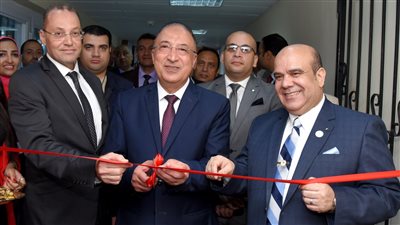 محافظ الإسكندرية ومساعدا وزير العدل يفتتحون فرع توثيق السيارات بمجمع المحاكم بالمنشية