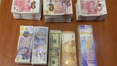 ضبط 3 أشخاص حاولوا تهريب عملات أجنبية لشراء سبائك ذهبية من الخارج