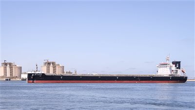 ميناء دمياط يستقبل 63 ألف طن قمح على متن سفينة قادمة من روسيا 