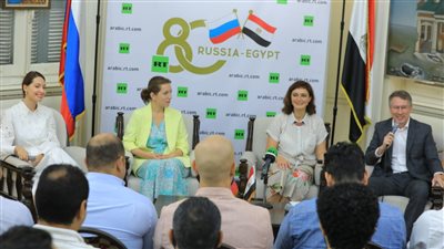 البيت الروسي يحتفل بمرور ثمانين عاما على العلاقات الدبلوماسية المصرية الروسية | صور 