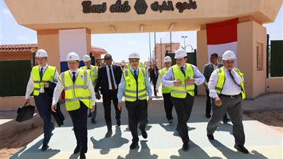 وزير الكهرباء يفتتح المبنى الإداري لهيئة المحطات النووية بالضبعة