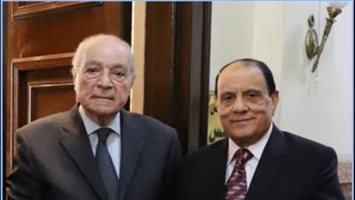 رئيس مجلس القضاء الأعلى يستقبل وزير العدل الأسبق