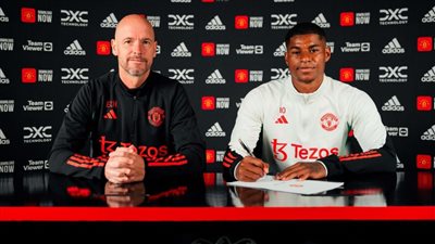 أول تعليق من راشفورد بعد تجديد عقده مع مانشستر يونايتد