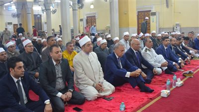 محافظ القليوبية يشهد احتفالية مديرية الأوقاف برأس السنة الهجرية بمسجد ناصر بمدينة بنها
