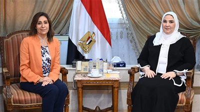 وزيرتا التضامن والثقافة تبحثان تعزيز سبل التعاون بمجال التثقيف والوعي المجتمعي بالمناطق الريفية والمطورة