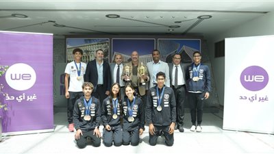 المصرية للاتصالات تكرم منتخب مصر لشباب الخماسي الحديث بعد تتويجه بالمركز الأول ببطولة العالم