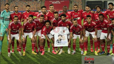 نتيجة الشوط الأول من مباراة الأهلي وحرس الحدود في الدوري المصري