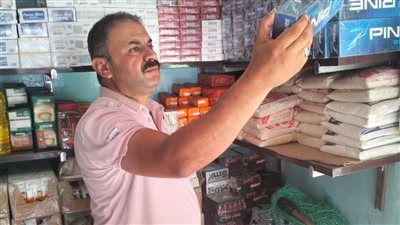 ضبط 500 علبة سجائر مجهولة المصدر خلال حملة تموينية بالدقهلية 