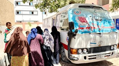 صرف علاج بالمجان.. صحة المنيا تنظم قافلة طبية بقرية طرفا بالمنيا