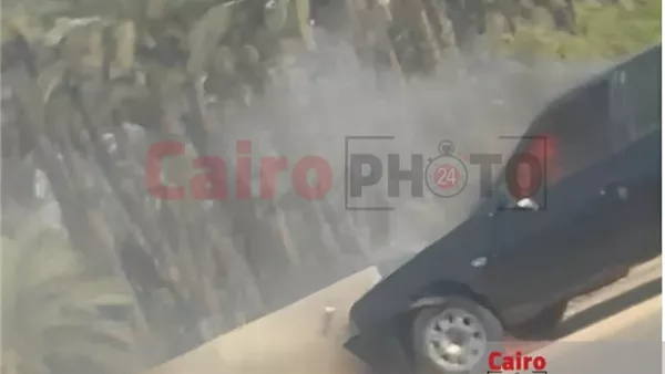 جانب من الحريق