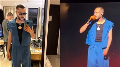 حنه على يده وإطلالة غربية.. أبرز لقطات حفل ويجز في الرياض