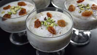 4 خطوات لعمل العاشورة للشيف حسن.. تناولها باردة أو ساخنة