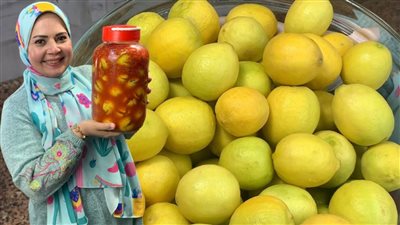 طريقة عمل الليمون المعصفر للشيف هالة في 3 خطوات فقط| فيديو