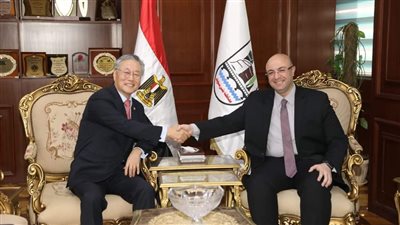 محافظ بني سويف يستقبل سفير كوريا الجنوبية في مستهل زيارته لبني سويف 