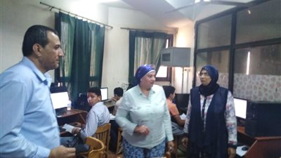 مدير تعليم القليوبية تتفقد اختبارات الطلاب المتقدمين للمدرسة الفنية المتقدمة لتكنولوجيا الطاقة النووية بالضبعة