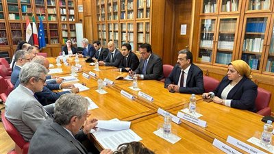 وزير الصحة يبحث مع نظيره الإيطالي التعاون المشترك.. ويدعوه لحضور المؤتمر العالمي للسكان