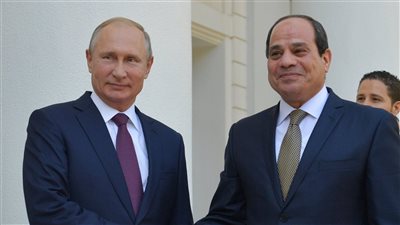 بوتين خلال لقائه السيسي: التبادل التجاري بين بلدينا ارتفع بنسبة كبيرة خلال السنة الماضية