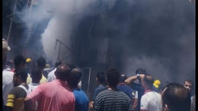 السيطرة على حريق داخل محل أدوات كهربائية بفيصل 