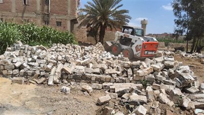 انطلاق الموجة 22 لإزالة التعديات على الأراضي الزراعية وأملاك الدولة