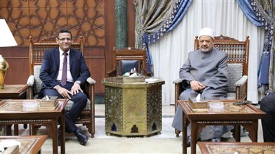 شيخ الأزهر يستقبل نقيب الصحفيين لبحث سبل تعزيز التعاون المشترك