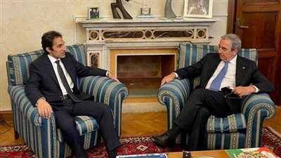 السفير بسام راضي يبحث مع نائب رئيس مجلس الشيوخ الإيطالي العلاقات المشتركة
