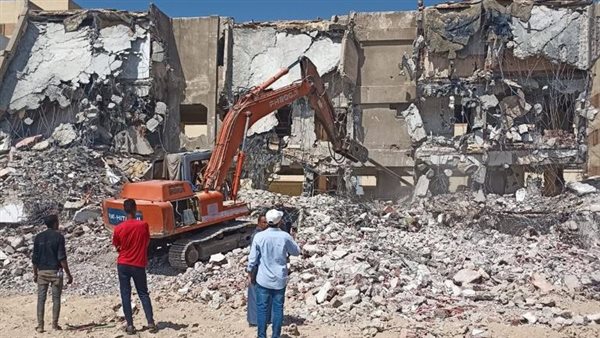 هدم عقارات ألماظة