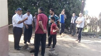تسريب مياه في شوارع قرية بالمنوفية.. وتحرك عاجل من المحليات