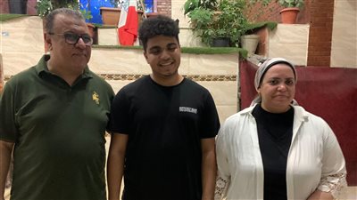 مروان العاشر على مستوى الجمهورية علمي رياضة: حلمي هندسة الطيران | صور