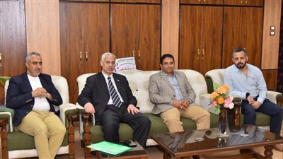 جامعة أسيوط تستقبل لجنة المجلس الأعلى للجامعات لمتابعة اختبارات القدرات