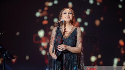 مشاركة سعيد الأرتيست وقيادة هاني فرحات.. أبرز لقطات حفل أنغام في جدة