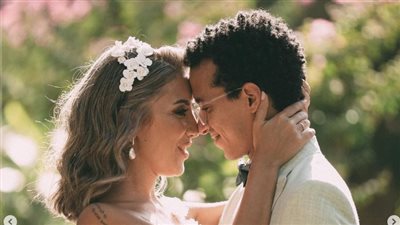 أول صور من حفل زفاف الفنان طه دسوقي على الاستايلست نادين