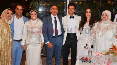 لقطات من حفل زفاف عليا طارق حفيدة الشيخ الحصري وياسمين الخيام | صور 
