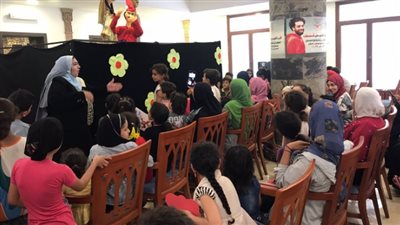 فعاليات متنوعة فنية وثقافية للأطفال ضمن فعاليات المشروع الثقافي لبديل العشوائيات| صور