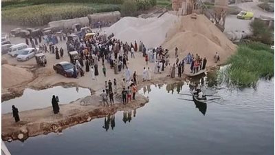 بعد يومين من البحث.. انتشال جثة شاب لقي مصرعه غرقًا بسوهاج | بث مباشر