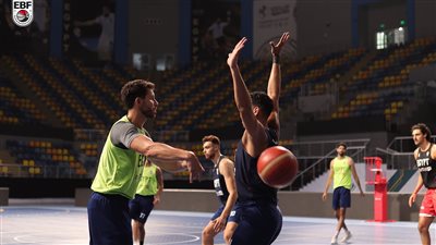 منتخب مصر يختتم معسكره بالقاهرة استعدادًا لكأس العالم لكرة السلة