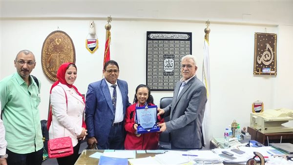 جانب من التكريم 