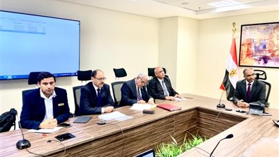 نائب وزير الإسكان يترأس اجتماعا لمتابعة مشروع محطة معالجة إسكندرية الغربية