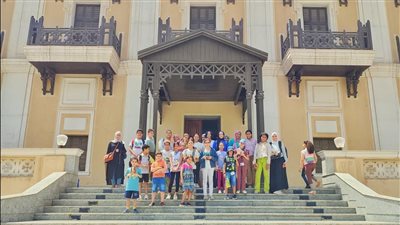 هيئة تنشيط السياحة تنظم فعالية توعوية للأطفال بقصر الأميرة خديجة بحلوان | صور 