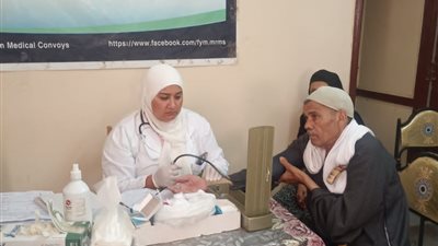 لمدة يومين.. انطلاق قافلة طبية مجانية بقرية السعيدية بمركز سنورس بالفيوم