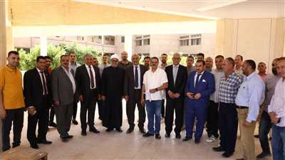 رئيس جامعة الأزهر يتفقد تطوير وتجديد فصول كلية الزراعة بمدينة السادات